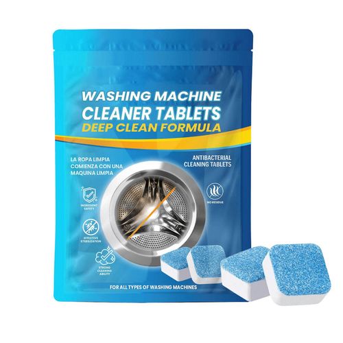 Lave-Linge Nettoyeur Dtartrant Machine  Laver Comprims De Nettoyage En Profondeur Pour Machine  Laver Tambour Vague