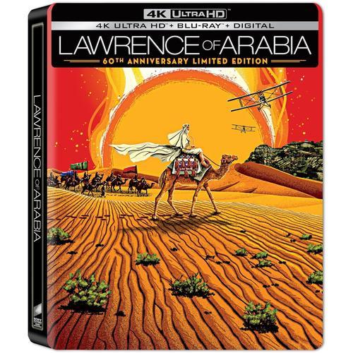 Lawrence Of Arabia: 60th Anniversary Limited Edition Steelbook [4k Uhd] de Lean David