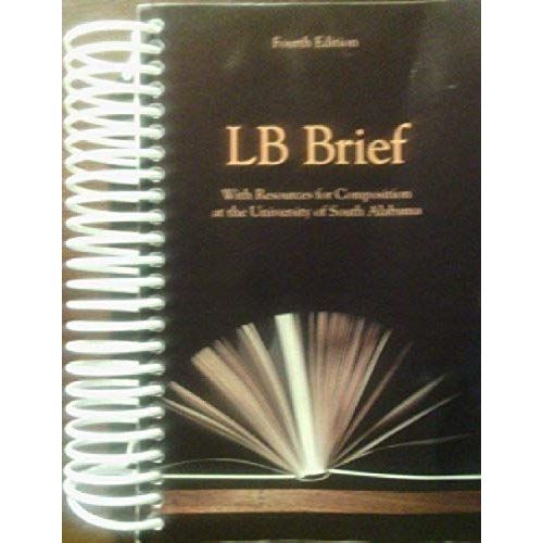 Lb Brief With Resources For Composition At The University Of South Alabama   de Jane E. Aaron  Format Broch 
