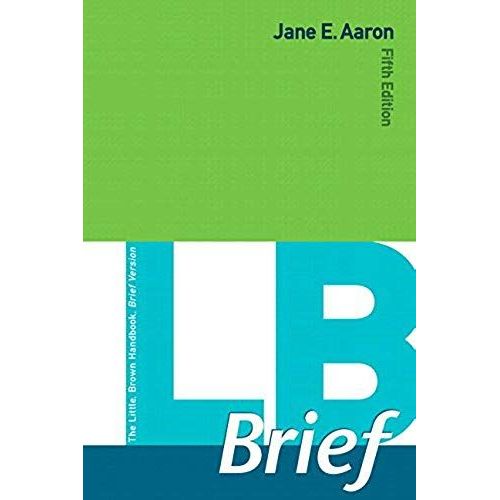 Lb Brief With Tabs Plus Mywritinglab With Pearson Etext -- Access Card Package   de Jane E. Aaron 