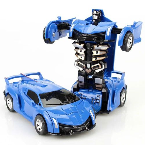 Lbbu - Nouveau Style Mini 2 En 1 Anime Transformation Robot Mode