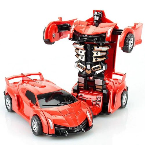 Lbrd - Nouveau Style Mini 2 En 1 Anime Transformation Robot Mode