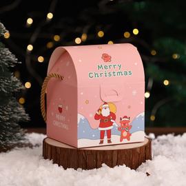 LBSISI Life Boites Joyeux Noel pour Enfants, Emballage de Biscuits,  Bonbons, Chocolat, Cadeaux Pere Noel, Nougat de Noel, ixdu Nouvel An, 6Pcs