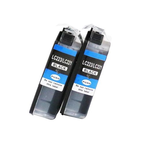Lc223 Cartouche D'encre Lc 223 Lc223xl Compatible Pour Imprimante Brother Dcp-J562dw J4120dw Mfc-J480dw J680dw J880dw J4620dw-2 Pice Noir