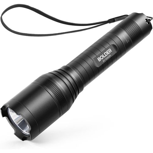 Lc90 Lampe De Poche Led-Lampe Torche 900 Lumens Rechargeable Avec Zoom,Indice Waterproof Ip65,5 Modes D'clairage Et Pile 18650 Rechargeable Incluse