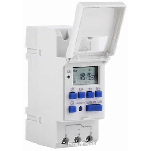Lcd Minuterie Programmateur Horaire lectrique Hebdomadaire Numrique Timer Interrupteur 15a(220v)