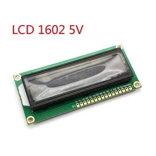 LCD1602 5V rtro-clairage bleu 16*2 lignes blanc caractre LCD module 1602A AB lcd 1602