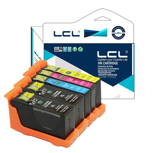 Lcl 100xl 105xl (5-Pack 2noir/Cyan/Magenta/Jaune) Cartouche D'encre Compatible Pour S301/302/305/S405/409/S505/S605/S308/S408/S508/S608/815/816 Pro205/209/705/707/709/805/901/905/208/708/808/908