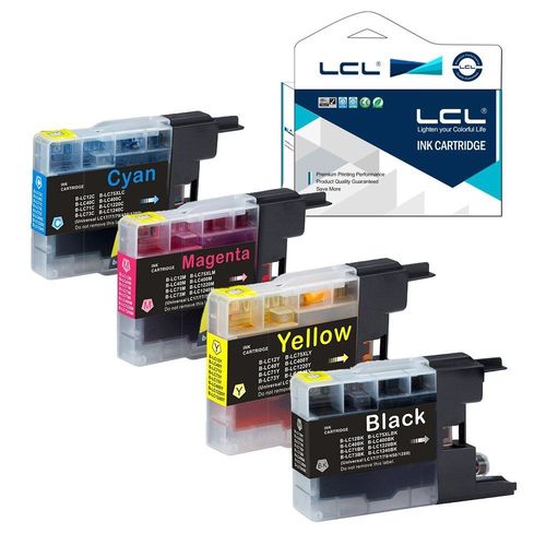 Lcl Lc1220 Lc1240bk Lc1240c Lc1240m Lc1240y (4-Pack, Noir Cyan Magenta Jaune) Cartouches D'encre Compatible Pour Imprimantes Brother