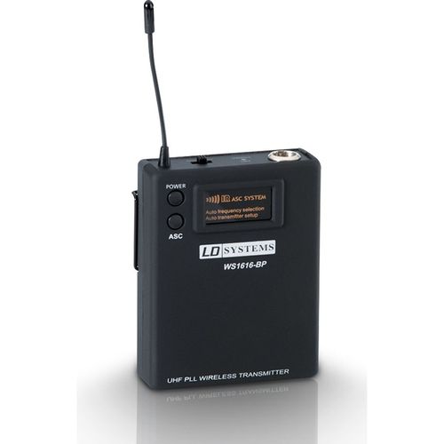 LD Systems WS1616 Sweet SixTeen BP metteur de poche (863-865 MHz)