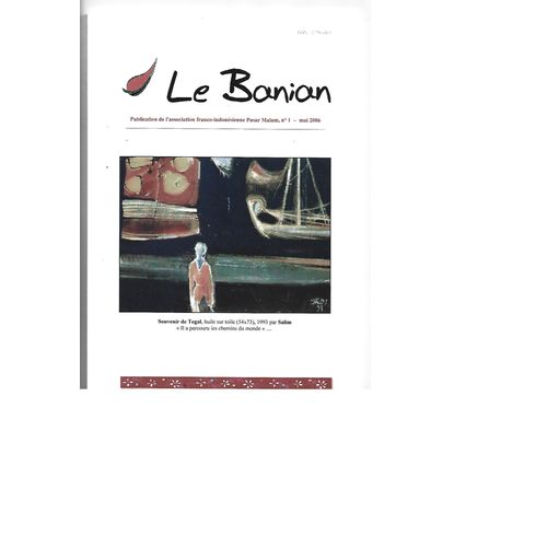Le Banian N1 Mai 2006-Publication De L'association Franco-Indonsienne Pasar Malam