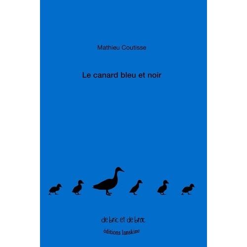 Le Canard Bleu Et Noir   de Coutisse Mathieu  Format Beau livre 