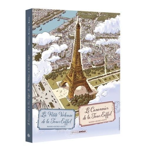 Le Canonnier De La Tour Eiffel / La Petite Voleuse De La Tour Eiffel - Pack En 2 Volumes    Format Album 