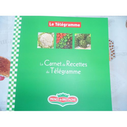 Le Carnet De Recettes Du Tlgramme   de prince de bretagne