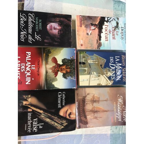 Le Chant De L Ocan De Mb Dupuy/ La Maison Des Dunes D A Rivers Siddons/Notre Mississipi De C Vermorel/ Le Chteau Des Bois Noirs De R Margerit/Le Palanquin Des Larmes De Chow Ching Lie/La Valse Inach