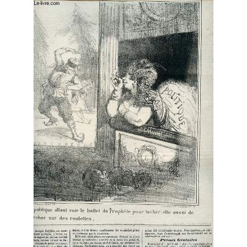 Le Charivari - Trente-Huitieme Annee. Bulletin Politique Par Pierre Vron / Les Dmnagemens Par Paul Girard / La Leon Par Arthur Arnould / Courrier De Paris Par Henry Fouquier / Nouvelles ...   de COLLECTIF
