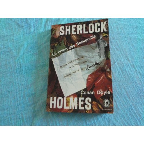 Le Chien Des Baskerville Sherlock Holmes   de arthur conan doyle  Format Poche 