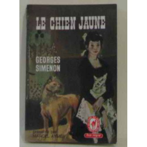 Le Chien Jaune   de georges simenon  Format Broch 