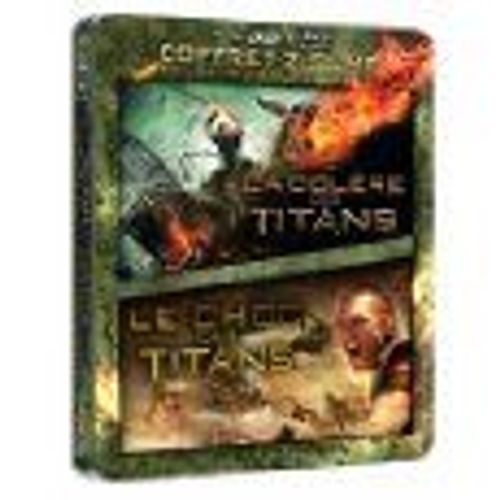 Le Choc Des Titans + La Colre Des Titans - Combo Blu-Ray 3d + Blu-Ray - dition Botier Steelbook