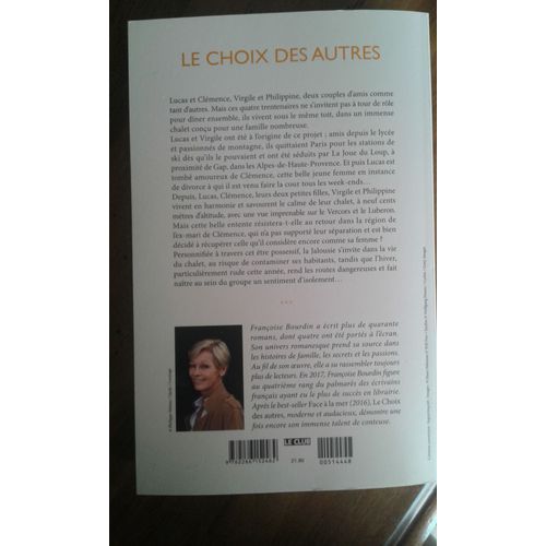 Le Choix Des Autres   de franoise bourdin  Format Beau livre 
