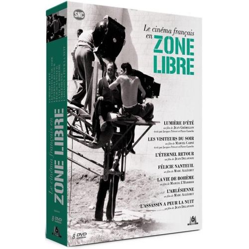 Le Cinma Franais En Zone Libre - Coffret : Lumire D't + Les Visiteurs Du Soir + L'ternel Retour + Flicie Nanteuil + La Vie De Bohme + L'arlsienne + L'assassin A Peur La Nuit - Pack de Jean Grmillon
