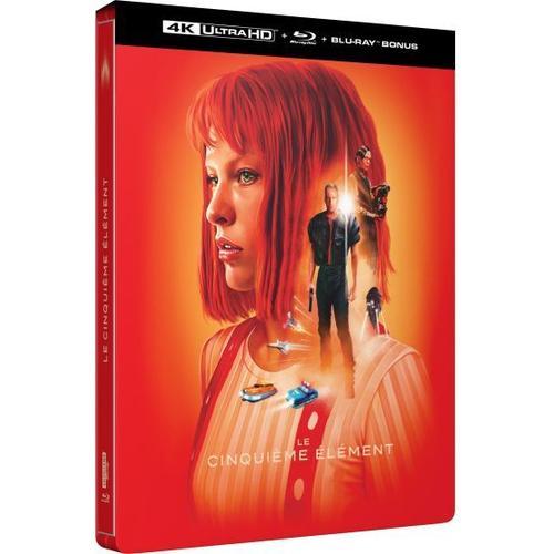 Le Cinquime Elment - 4k Ultra Hd + Blu-Ray + Blu-Ray Bonus - dition Botier Steelbook de Luc Besson
