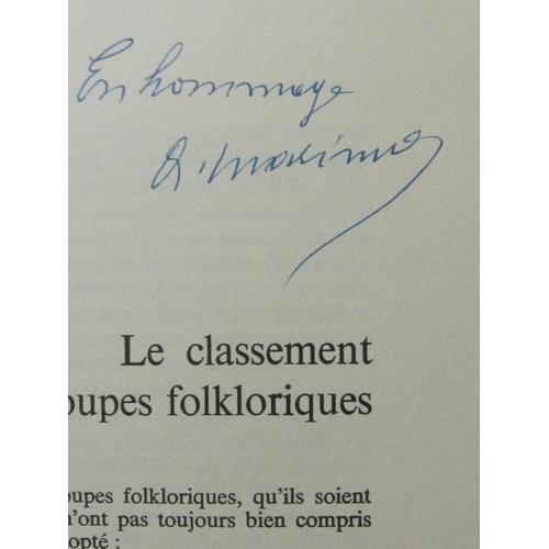 Le Classement Des Groupes Folkloriques - Cahiers Du Folklore Wallon 1962-1963 - Albert Marinus