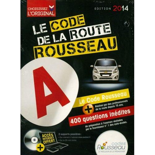 Le Code De La Route Rousseau - (1 Cd-Rom)   de Codes Rousseau  Format Coffret 