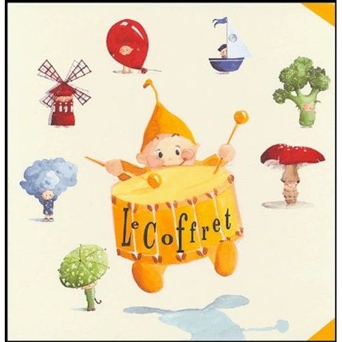 Le Coffret 4 Couleurs : Bleu Linou - Vert Zabou - Jaune Kajou - Rouge Thildou   de malou ravella  Format Album 