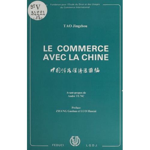 Le Commerce Avec La Chine  