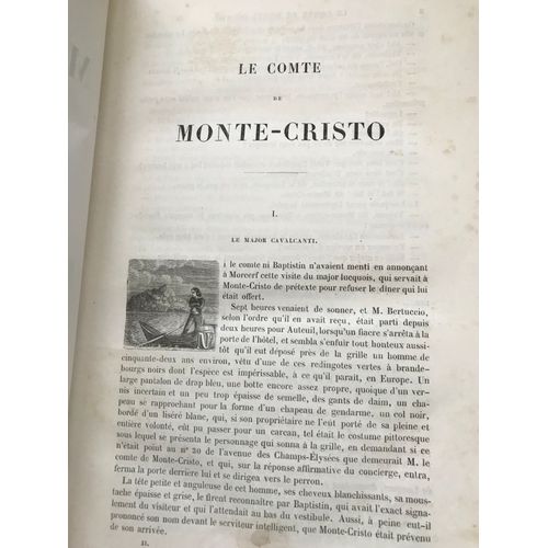 Le Comte De Monte-Cristo 1845-1846. Supplment Au Journal Le Sicle 1845/1846 Edition Originale   