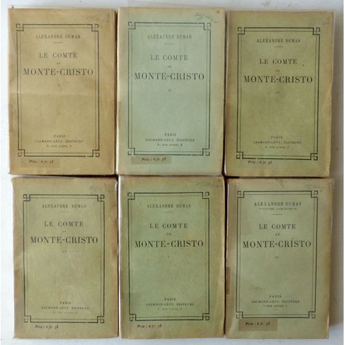 Le comte de MonteCristo en 6 volumes] (collection 