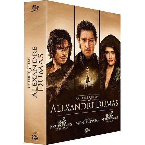 Coffret 3 Films Alexandre Dumas : Le Comte De Monte Cristo + Les Trois Mousquetaires : D'artagnan & Milady