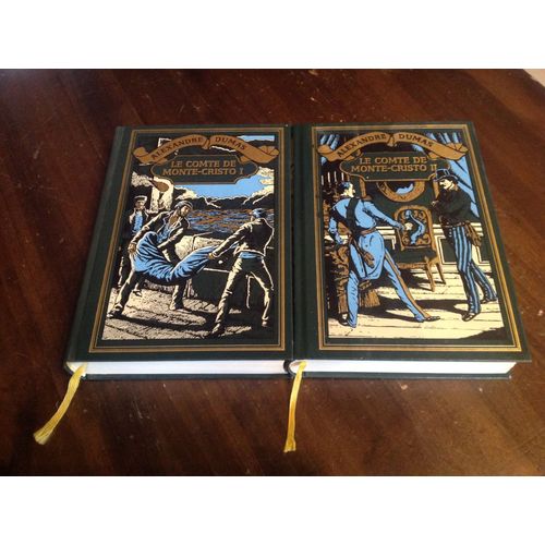 Le Comte De Monte-Cristo Oeuvre Complte Intgrale Alexandre Dumas 2 Volumes dition Fabbri   