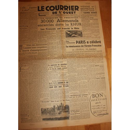 Le Courrier De L Ouest 78