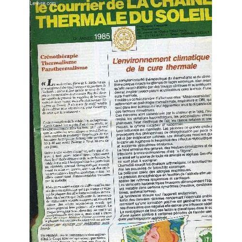 Le Courrier De La Chaine Thermale Du Soleil 13 Annee 1985.   de COLLECTIF