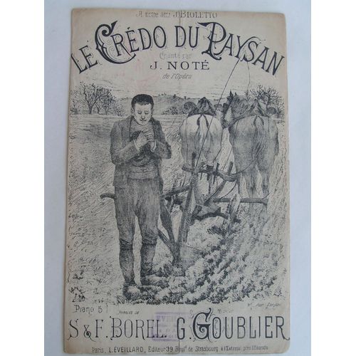 Le Credo Du Paysan