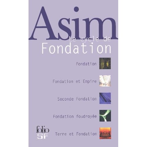 Le Cycle De Fondation Coffret 5 Volumes : Tome 1, Fondation - Tome 2, Fondation Et Empire - Tome 3, Seconde Fondation - Tome 4, Fondation Foudroye. Tome 5, Terre Et Fondation   de isaac asimov  Format Etui 