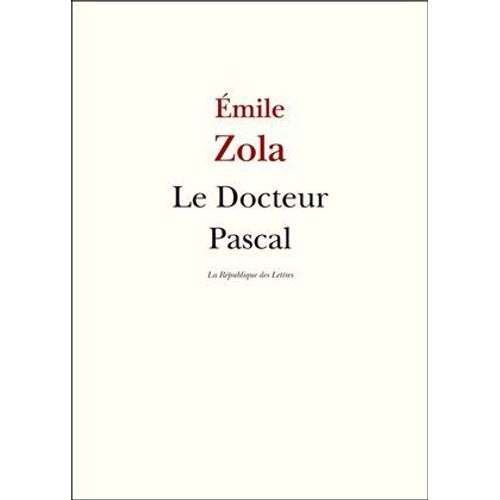 Le Docteur Pascal  