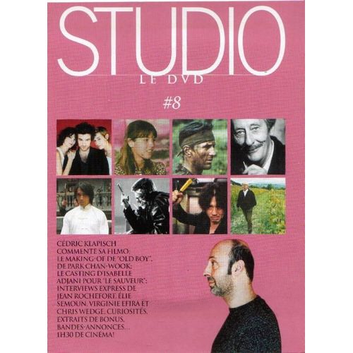Le Dvd Studio   N 8 : Casting Isabelle Adjani Pour Le Sauveur / Cedric Klapisch Commente Sa Filmographie / Making Of Old Boy / Court Metrage De Laurent Tirard / Virginie Efira  / Chris Wedge