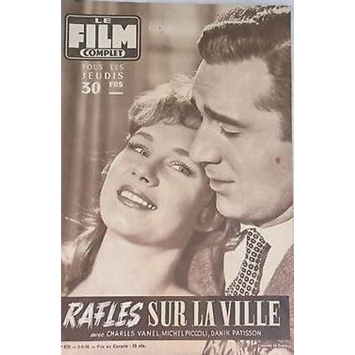 Le Film Complet N 672 _ 5 Juin 1958 _ Charles Vanel, Michel Piccoli, Danik Patisson Dans 