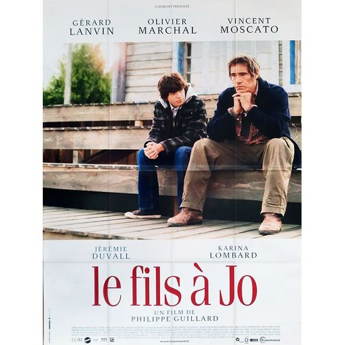 Le Fils  Jo - Vritable Affiche De Cinma Plie - Format 120x160 Cm - De Philippe Guillard Avec Grard Lanvin, Olivier Marchal, Vincent Moscato, Darren Adams - 2010