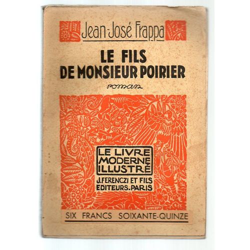 Le Fils De Monsieur Poirier   de FRAPPA JEAN-JOS