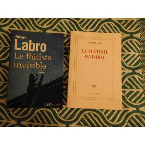Le Fltiste Invisible   de Labro,Philippe  Format Beau livre 