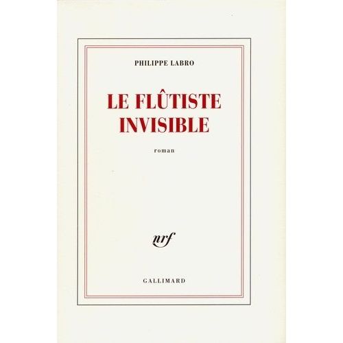 Le Fltiste Invisible    Format Beau livre 