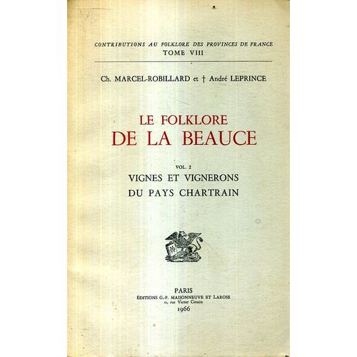 Le Folklore De La Beauce - Vol 2   