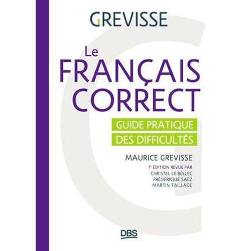 Le Franais Correct  