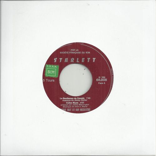 Le Gentleman De Cocody 1'40 (Jimmy Walter) - Dallas Blues 4'03 (Hart A. Wand, Arrgt. Johnny Warrington / Interrogation Blues 2'27 (Paquito Roca) - Pica 2'20 (Manuel Ferga - Rico Truxillo) - Henry May Et Son Orchestre