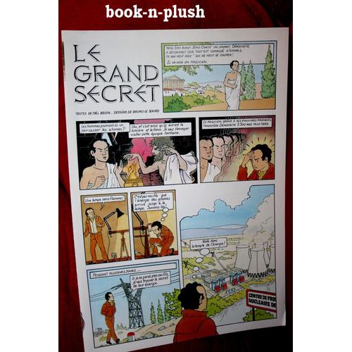 Le Grand Secret Bd Pdagogique Sur L'nergie Nuclaire   de joel Bodin  Format Dpliant 