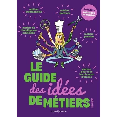 Le Guide Des Ides De Mtiers    Format Beau livre 